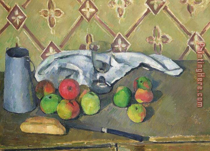 Paul Cezanne Fruit Serviette And Milk Jug